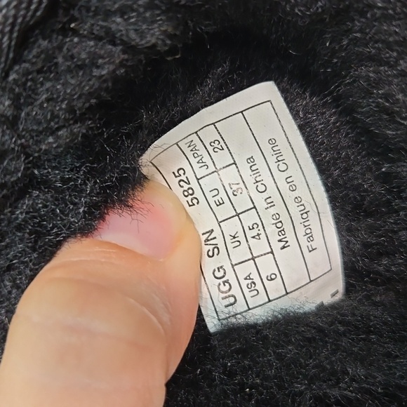 Ugg Australia Women 5825 Leather Sheepskin Boots shoes sz 6 - Picture 13 of 13